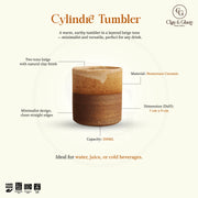 Cylindre Tumbler - Beige